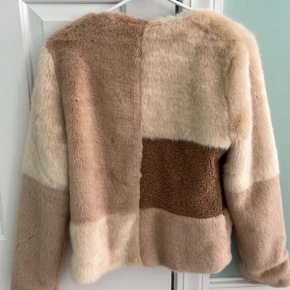 Fun faux fur jacket for a night out. - Picture 3 of 3